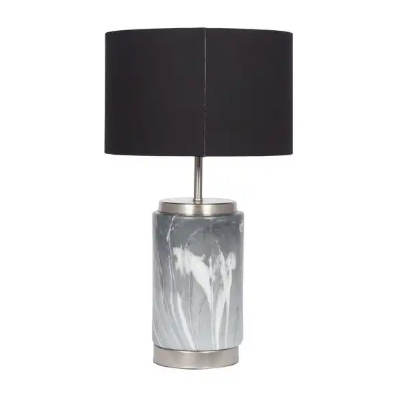 Pacific Lifestyle Carrara Grey Small Table Lamp 3 Pacific Lifestyle Carrara Grey Small Table Lamp - Image 3