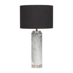 Pacific Lifestyle Carrara Grey Tall Table Lamp 7 Pacific Lifestyle Carrara Grey Tall Table Lamp -Dunelm Lights Sales 30804012 alt02