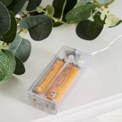 Dunelm Eucalyptus Green Lit Garland -Dunelm Lights Sales 30808831 alt03