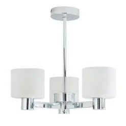 Dunelm Erin Frosted 3 Light Ceiling Fitting -Dunelm Lights Sales 30818153 alt04