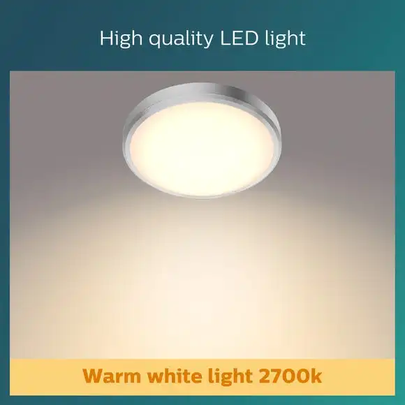 Philips Balance Integrated LED Bathroom Ceiling Light 4 Philips Balance Integrated LED Bathroom Ceiling Light - Image 4