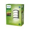Philips Python Integrated LED Outdoor Wall Light, Warm White -Dunelm Lights Sales 30838312