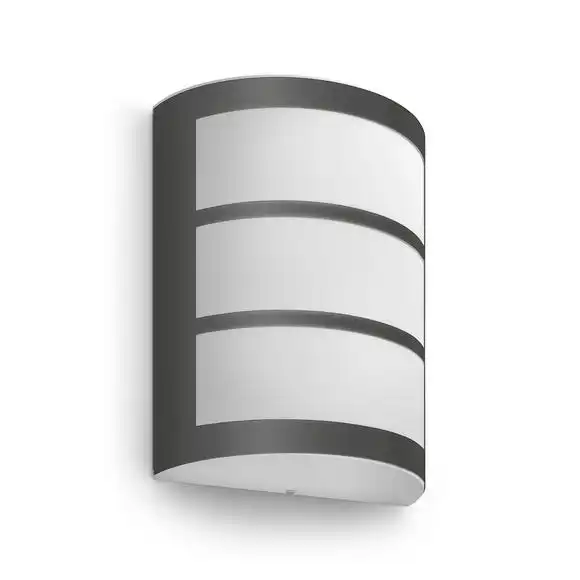 Philips Python Integrated LED Outdoor Wall Light, Warm White 2 Philips Python Integrated LED Outdoor Wall Light, Warm White - Image 2