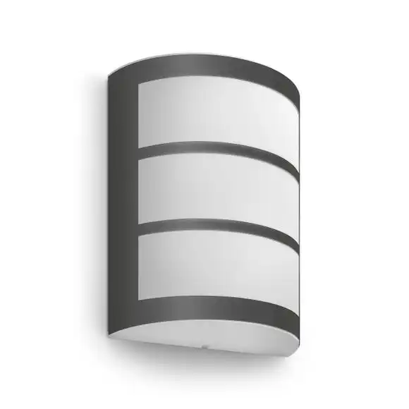 Philips Python Integrated LED Outdoor Wall Light, Cool White 2 Philips Python Integrated LED Outdoor Wall Light, Cool White - Image 2