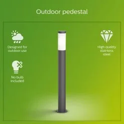 Philips Uthrecht Integrated LED Outdoor Post Light -Dunelm Lights Sales 30838314 alt03