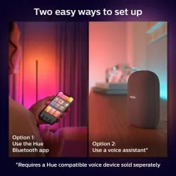 Philips HUE Gradient Smart LED 2m Light Strip Kit -Dunelm Lights Sales 30838345 alt05