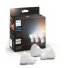 Philips HUE Smart 4.3 Watt GU10 LED Tunable Spotlight Bulb 3 Pack -Dunelm Lights Sales 30838361