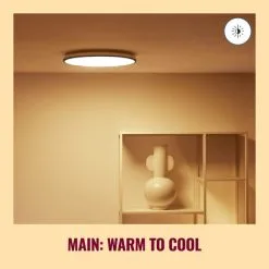 WiZ Connected WiZ Aura Smart LED Ceiling Light -Dunelm Lights Sales 30838382 alt04
